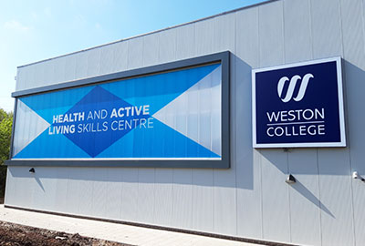 commercial building sign company in bath somerset