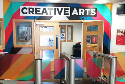 creative office wall and window signs weston super mare