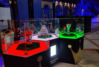 World Snooker Tour Masters Triple Crown Trophy Cabinets