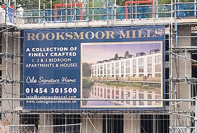 large mesh banner printing company in bath