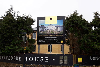 house builder billboard signs bristol