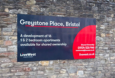 housing assosiation sign makers in bristol